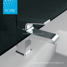 Contemporary Simple Style Saving Water Sink Chrome Basin Faucet